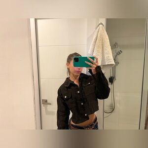 Chocolate brown vintage corduroy jacket